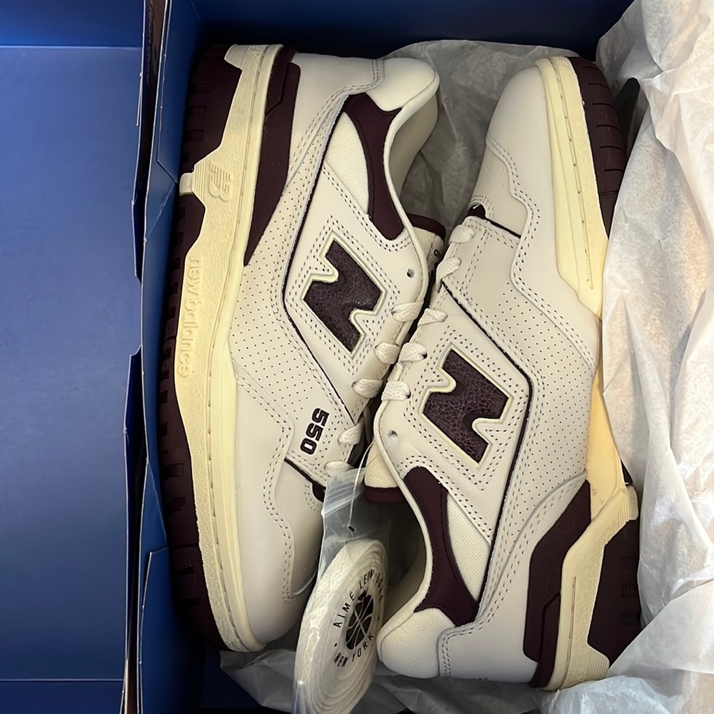 Never Worn - New Balance 550 - Aime Leon Dore Purple - Size 6.5